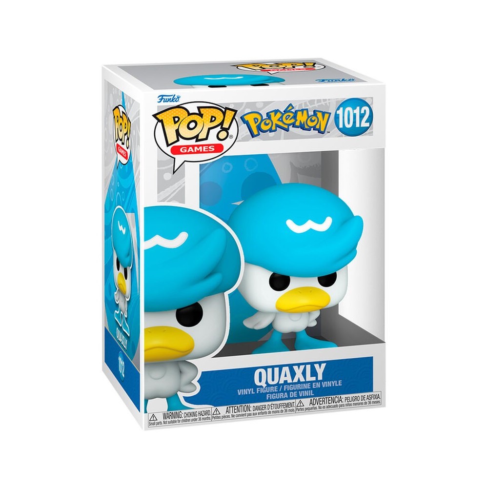 Pop Games: Pokemon- Quaxly - Caixa Danificada