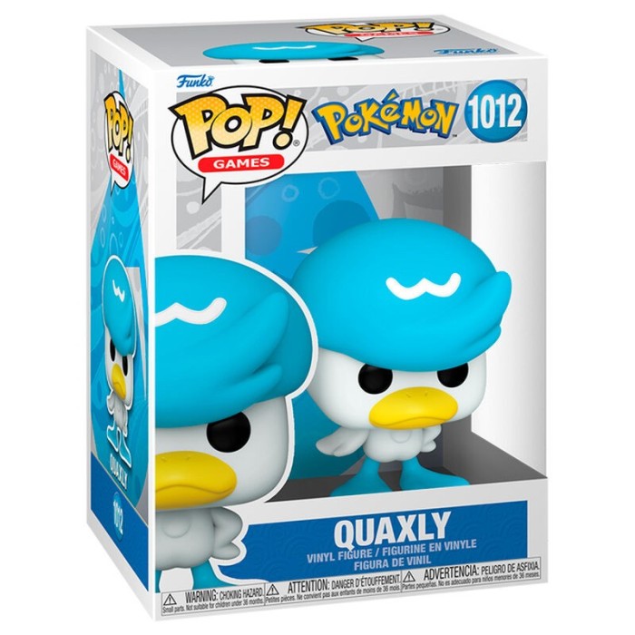 Pop Games: Pokemon- Quaxly - Caixa Danificada