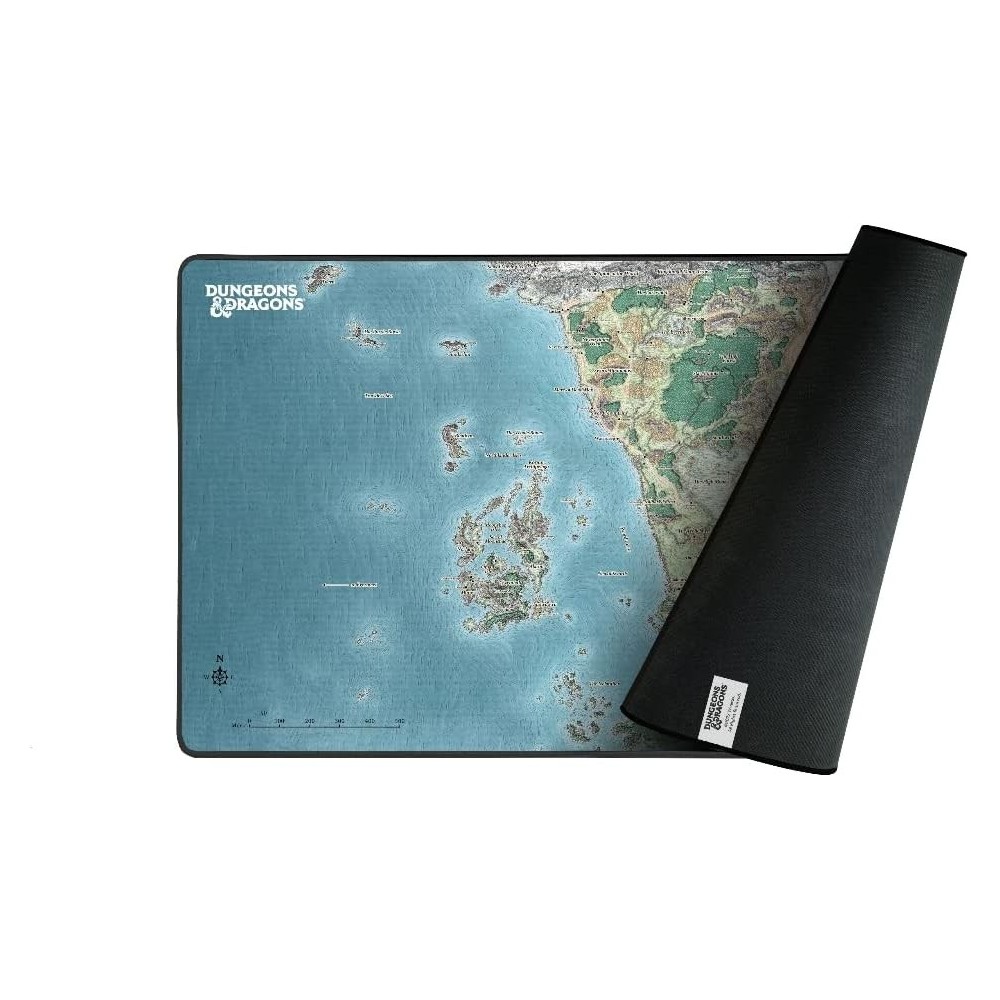 Tapete Rato XL - Dungeons & Dragons Faerun Map