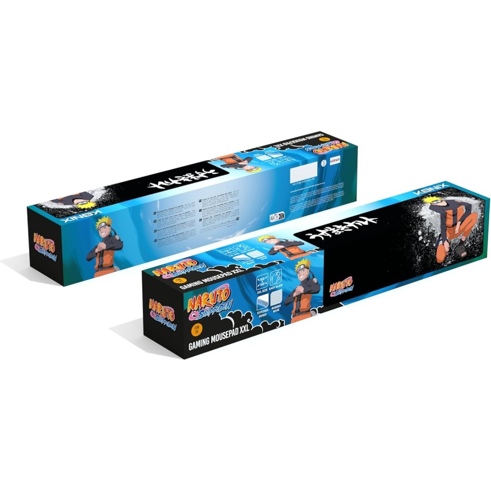 Tapete De Rato XXL - Naruto Preto