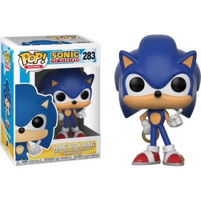 Pop! Vinyl: Games: Sonic: Sonic with Ring - Caixa Danificada