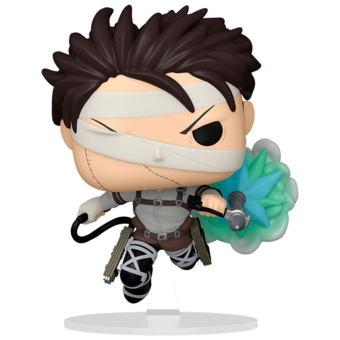 Funko POP! Animation Attack On Titan Final Season Levi - Caixa Danificada