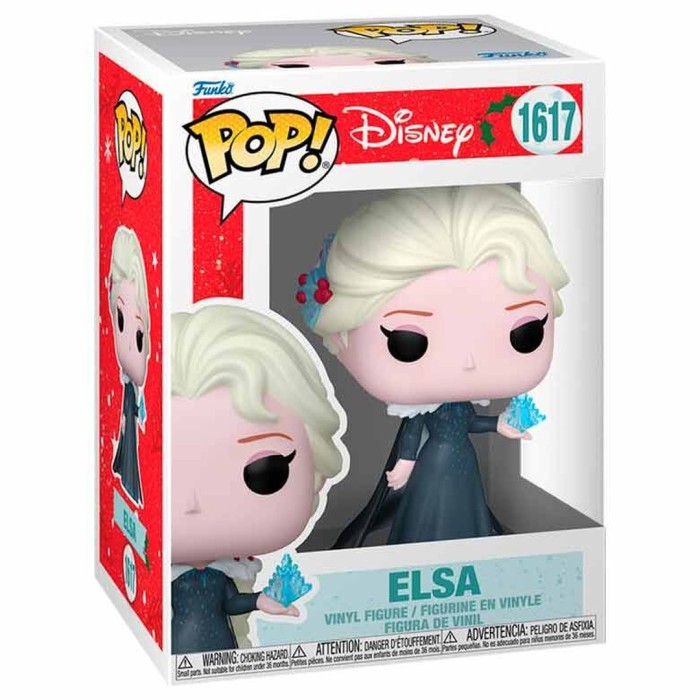 Pop Disney: Princess Holiday Elsa - Caixa Danificada