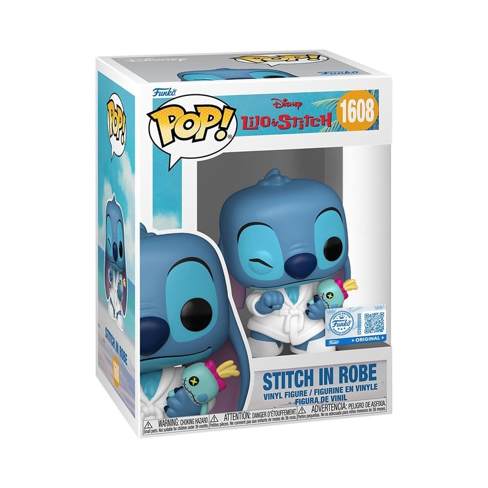 Pop Disney: Lilo & Stitch - Stitch in Robe - Caixa Danificada