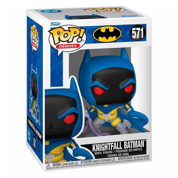 Pop Heroes: DC Thru Years - Knightfall Batman - Caixa Danificada
