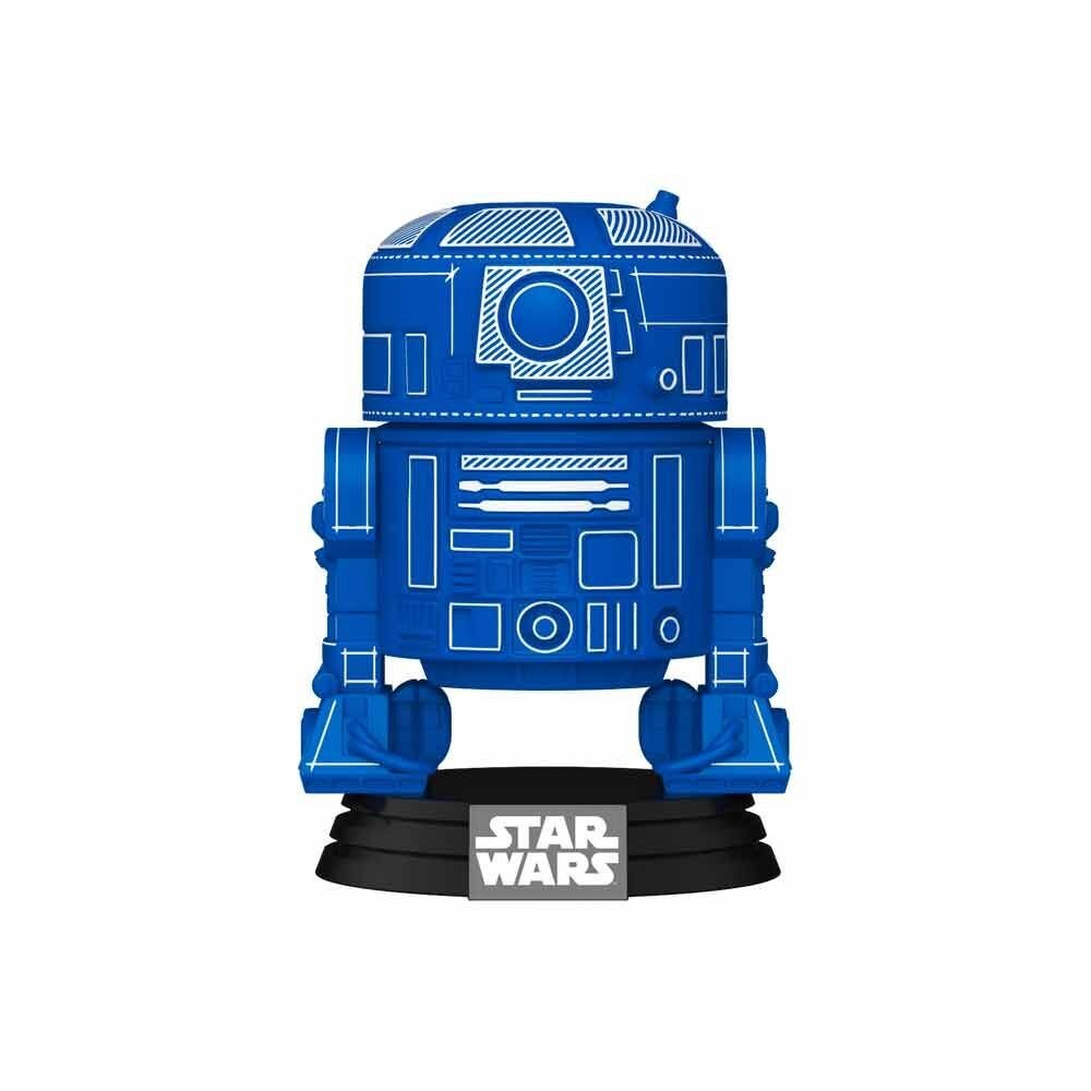 Pop Star Wars: Star Wars: R2-D2 -Blueprint - Caixa Danificada