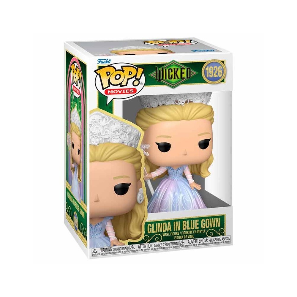 Pop Movies: Wicked Glinda in Blue Gown - Caixa Danificada