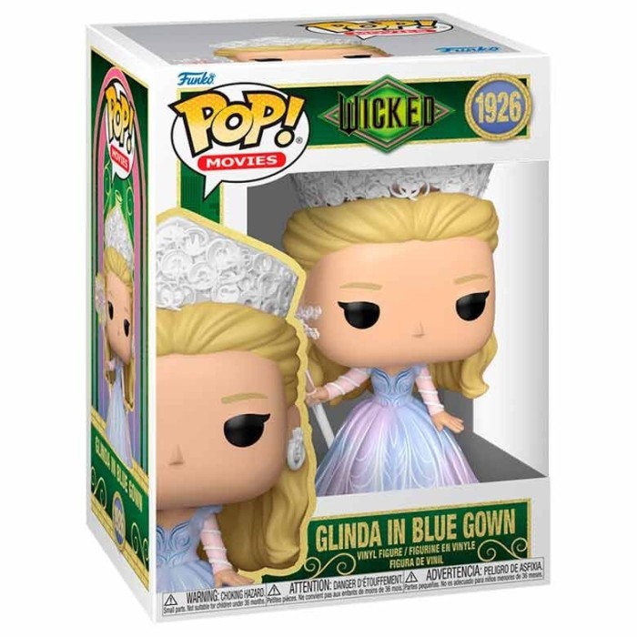 Pop Movies: Wicked Glinda in Blue Gown - Caixa Danificada