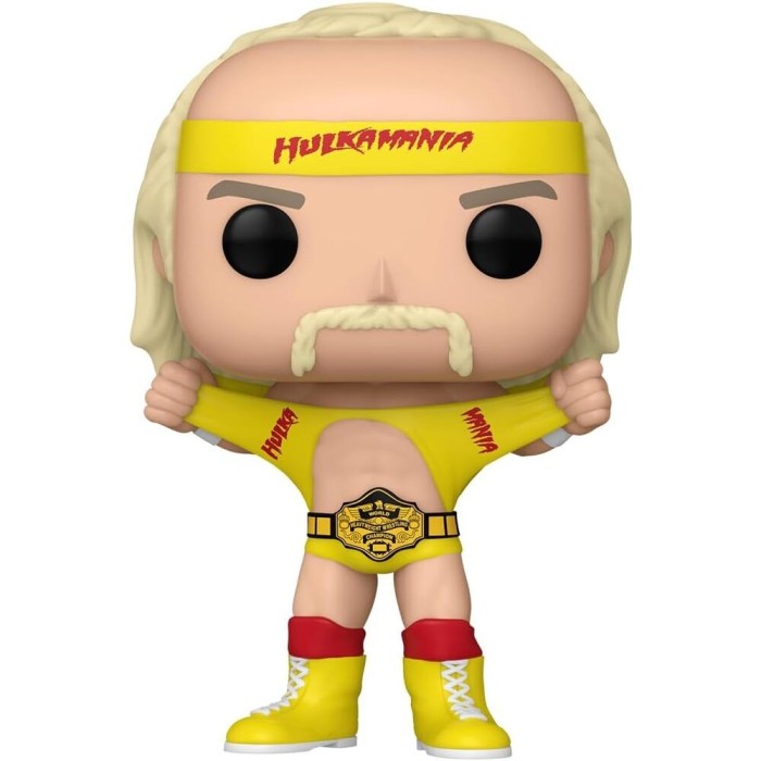 Pop WWE: Hulkamania with Belt - Caixa Danificada