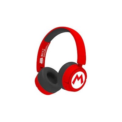 Auscultadores Criança Bluetooth Mario