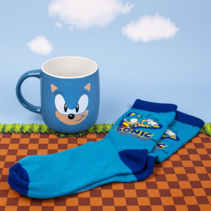 Sonic - Caneca e Meias