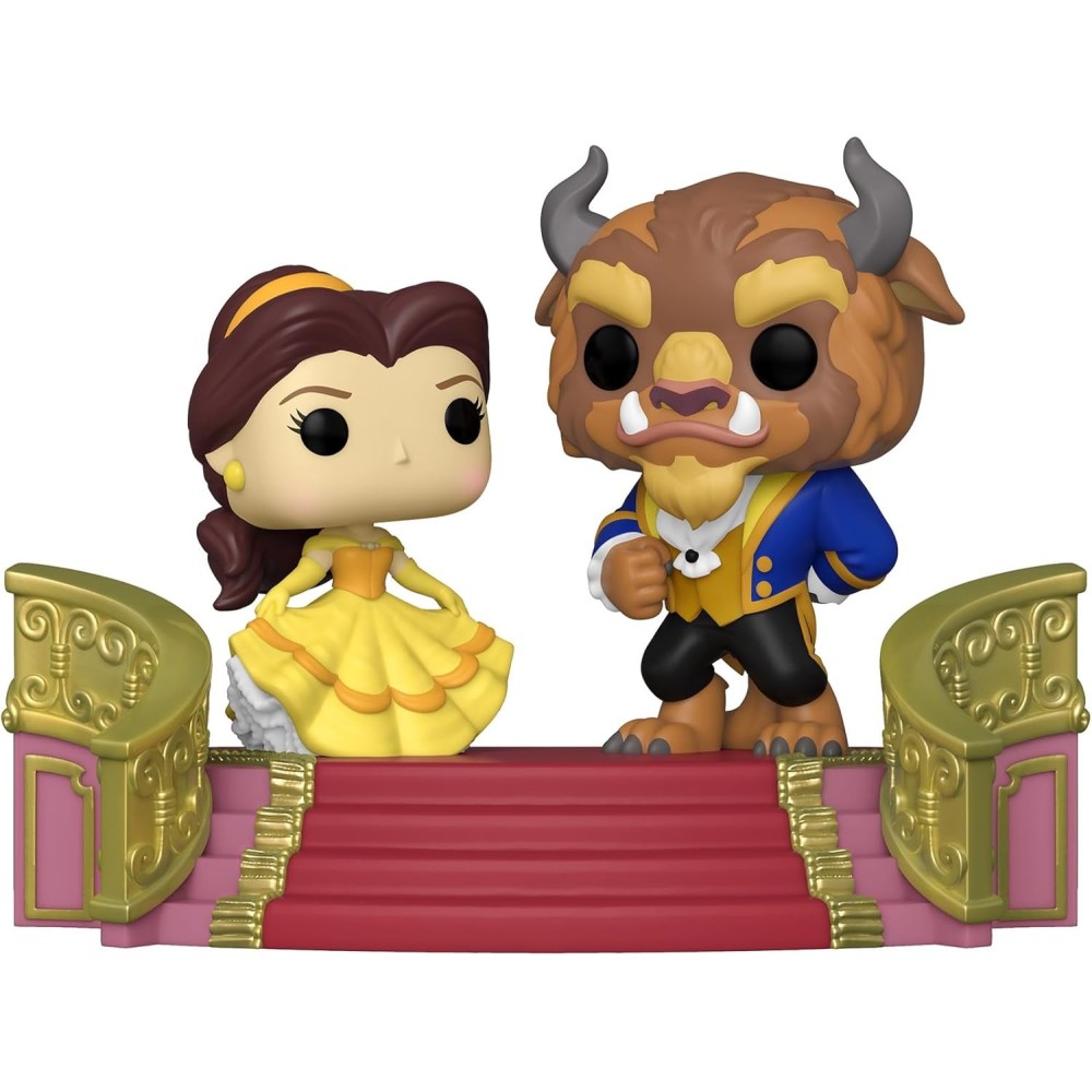 POP! Moment Disney – A Bela e o Monstro: Formal Belle & Beast - Caixa Danificada