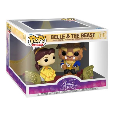 POP! Moment Disney – A Bela e o Monstro: Formal Belle & Beast - Caixa Danificada