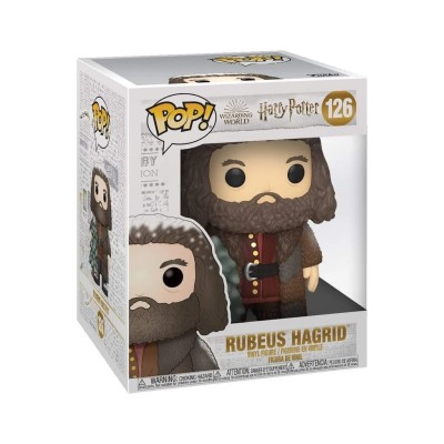 POP! Harry Potter Holiday – 6" Hagrid - Caixa Danificada