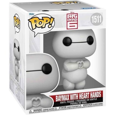 POP! Super Big Hero 6 – Baymax (Heart Hands) - Caixa Danificada