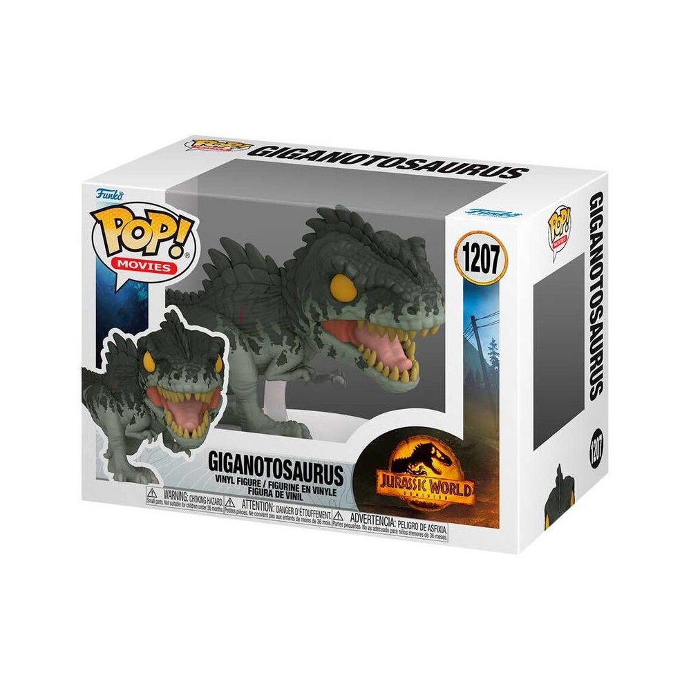 POP! Movies: Jurassic World Dominion - Giganotosaurus - Caixa Danificada