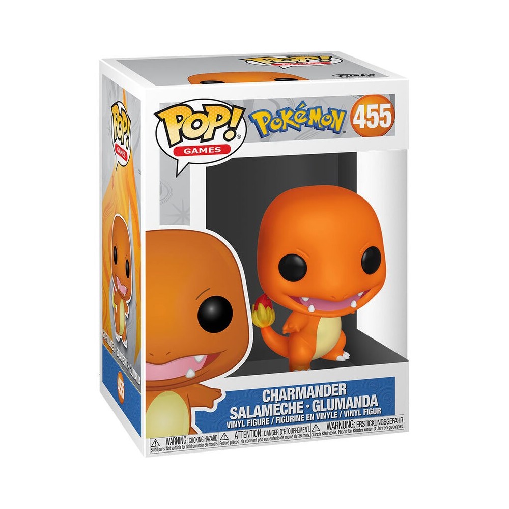 Pop Games: Pokemon - Charmander - Caixa Danificada