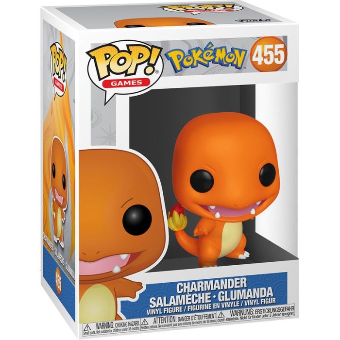 Pop Games: Pokemon - Charmander - Caixa Danificada
