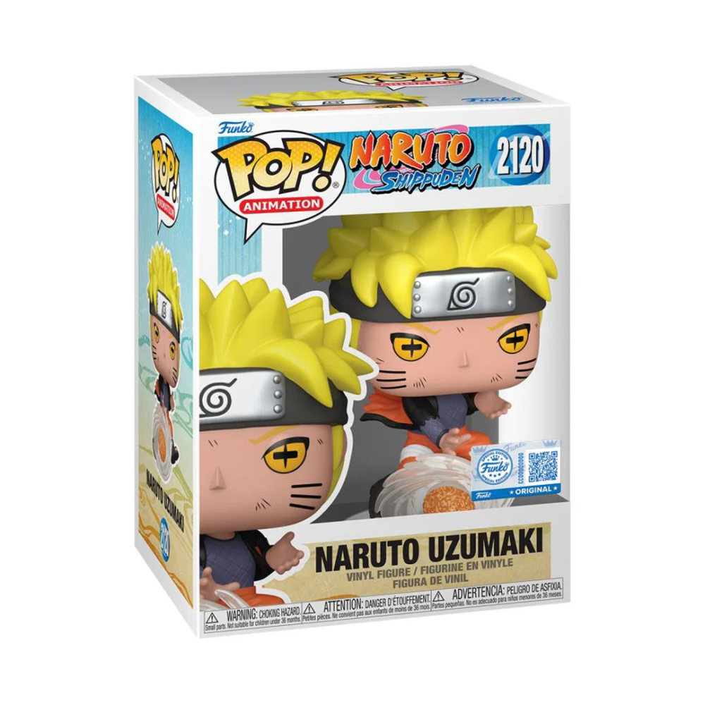 Funko POP! Animation: Naruto Shippuden - Naruto Uzumaki (Special) - Caixa Danificada