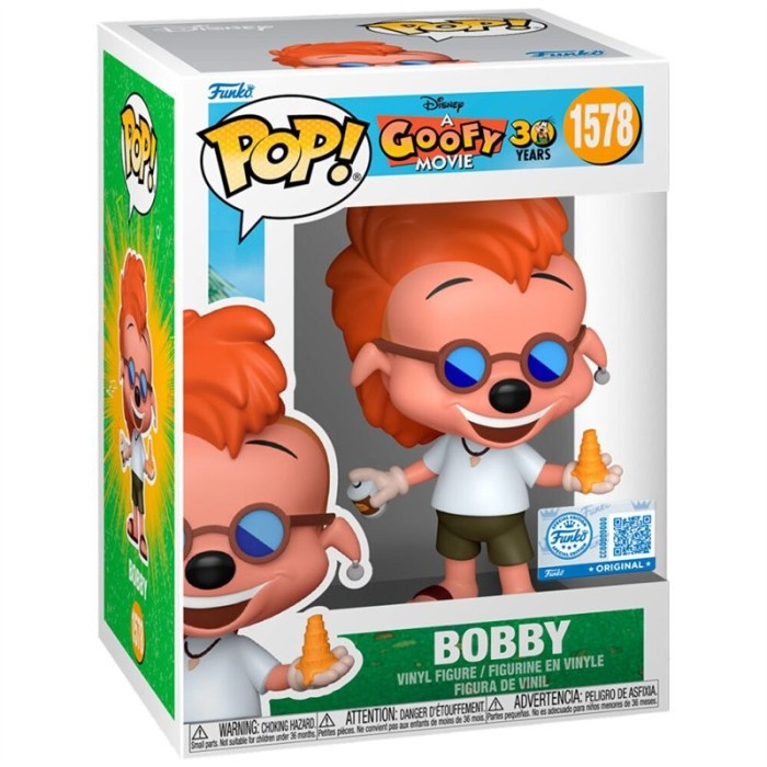 Pop! Disney: A Goofy Movie (30 Years) - Bobby - Caixa Danificada