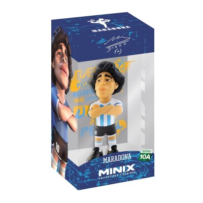 Minix - Football Stars 10A - Figura PVC 12 cm - Maradona Argentine - Caixa Danificada