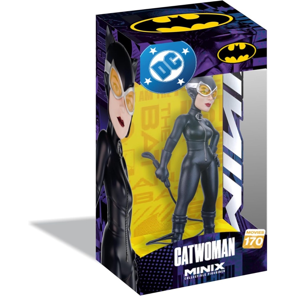 Minix - DC Comics - Catwoman - Caixa Danificada