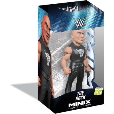Minix - WWE - The Rock - Caixa Danificada
