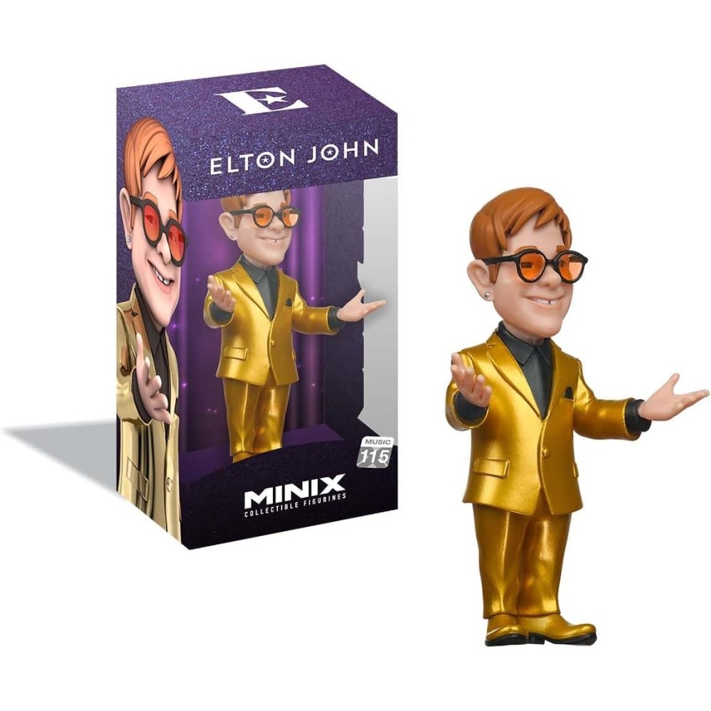 Minix - Elton John New - Caixa Danificada