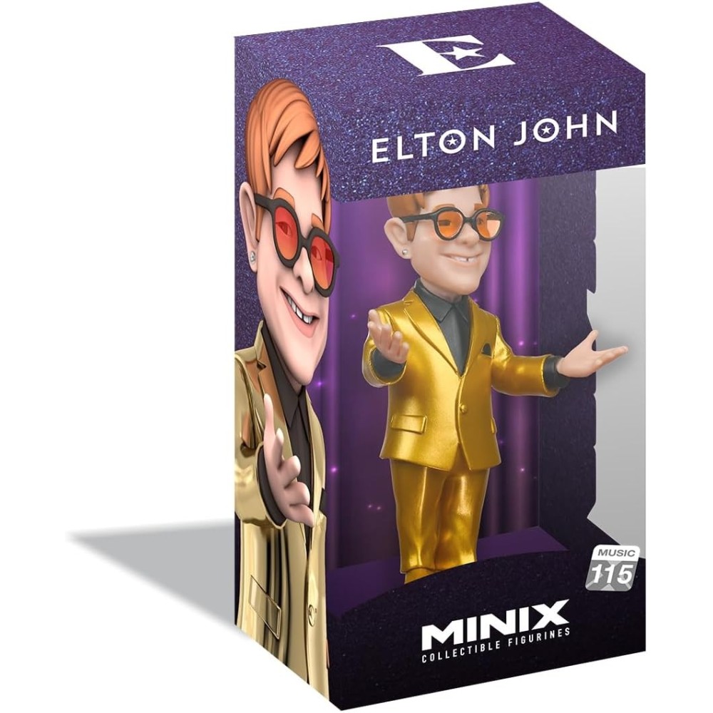 Minix - Elton John New - Caixa Danificada