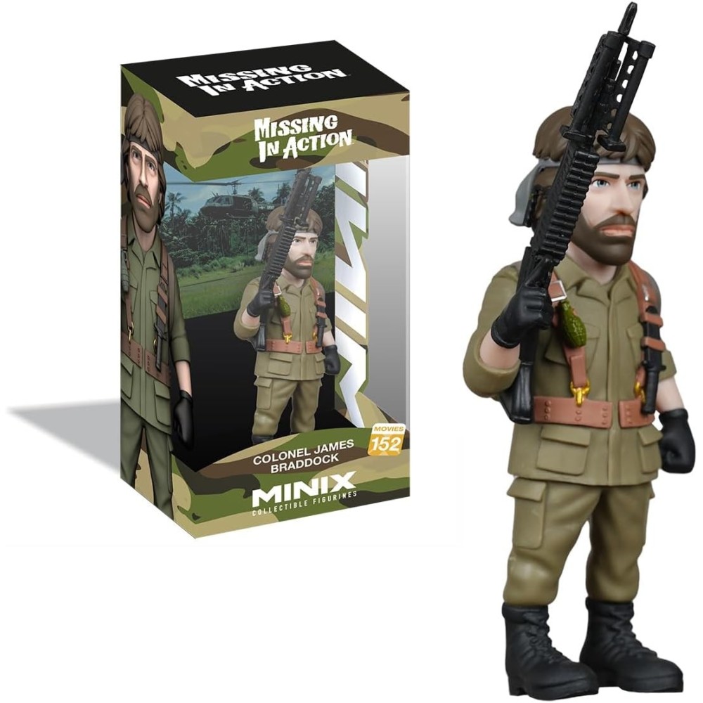 Minix - Missing In Action - Chuck Norris - Caixa Danificada