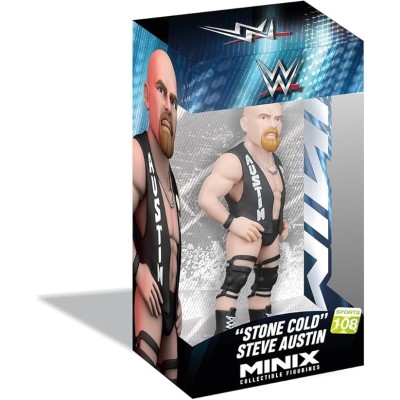 Minix - WWE - Stone Cold Steve Austin - Caixa Danificada