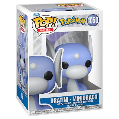 Funko Pop Games: Pokemon - Dratini - Caixa Danificada
