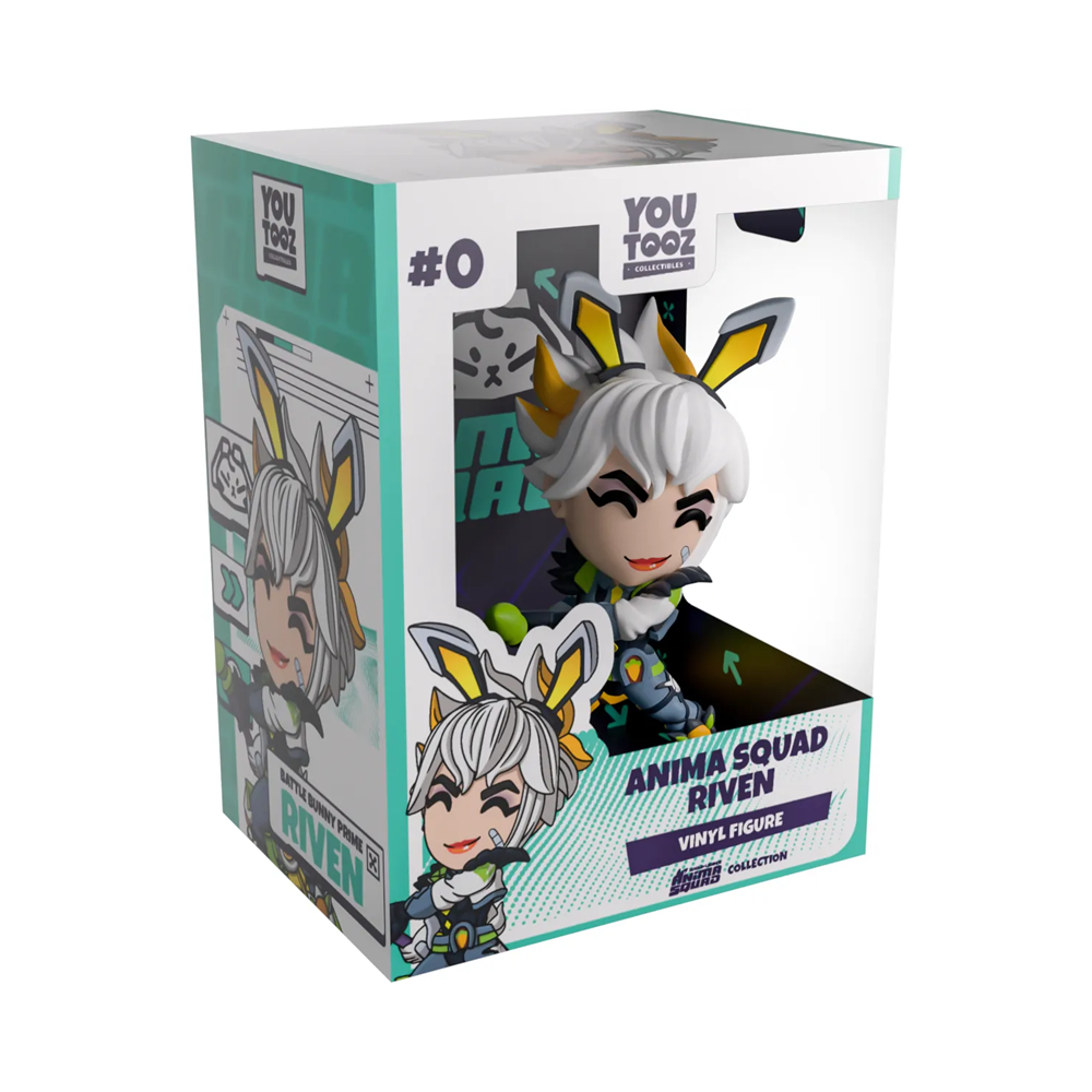 Figura Youtooz League Of Legends - Anima Squad Riven - Caixa Danificada