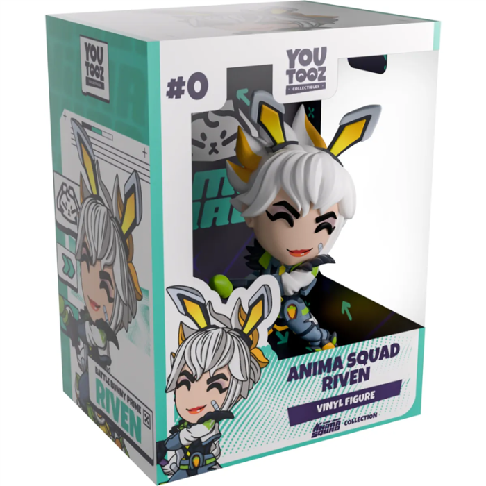 Figura Youtooz League Of Legends - Anima Squad Riven - Caixa Danificada