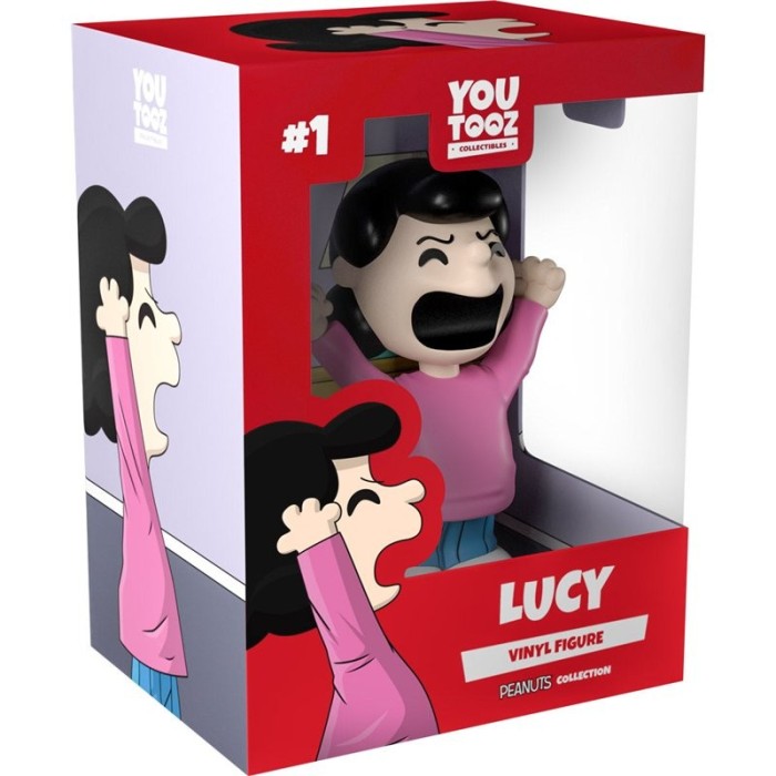 Figura Youtooz Peanuts - Lucy - Caixa Danificada