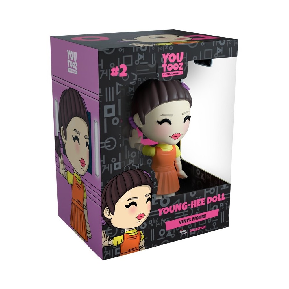 Figura Youtooz Squid Game - Young-Hee Doll - Caixa Danificada