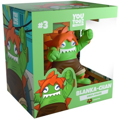 Figura Youtooz Street Fighter - Blanka Chan - Caixa Danificada