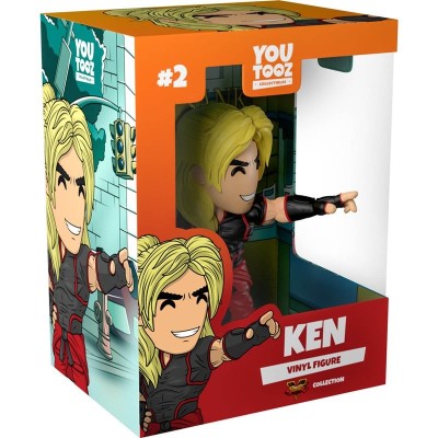 Figura Youtooz Street Fighter - Ken - Caixa Danificada