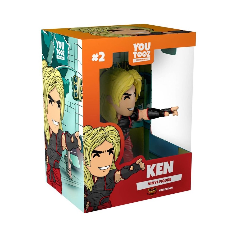Figura Youtooz Street Fighter - Ken - Caixa Danificada