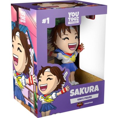 Figura Youtooz Street Fighter - Sakura - Caixa Danificada