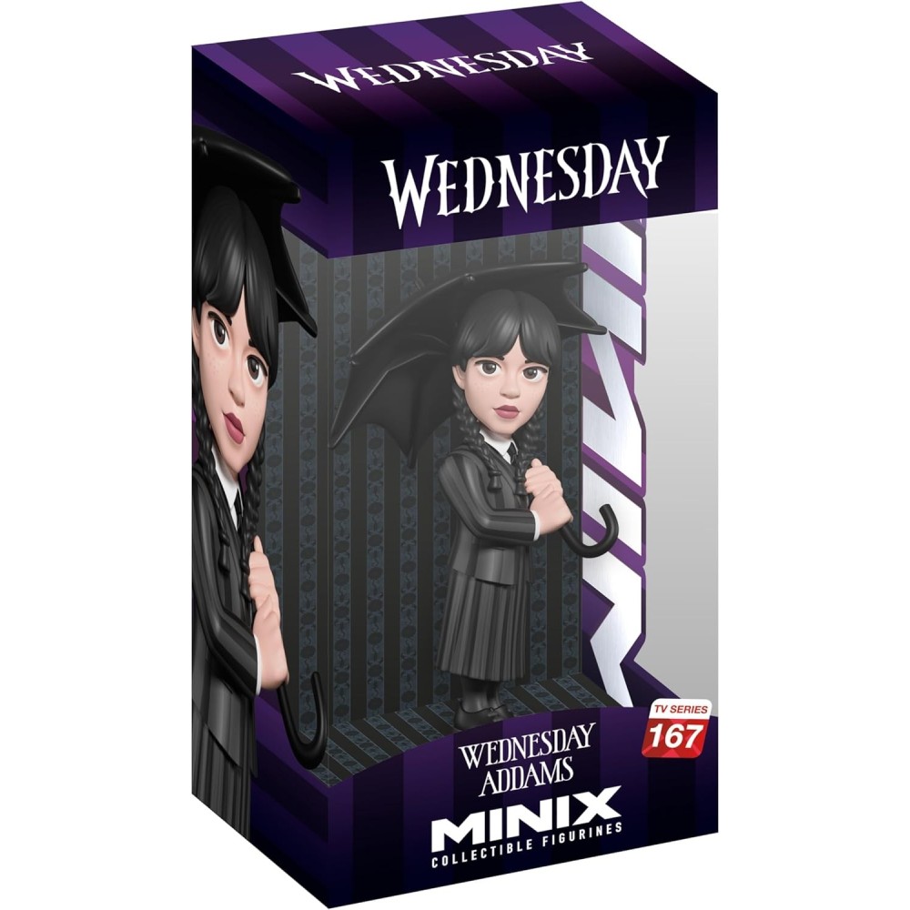 Minix - Wednesday - Wednesday Umbrella - Caixa Danificada