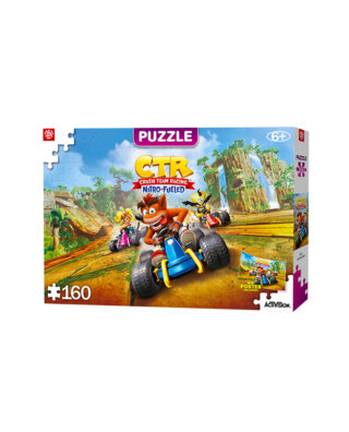Puzzle Kids Crash Team Racing Nitro-Fueled (160 Peças)